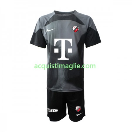 Divisa di Calcio FC Utrecht Portiere Bambino Prima 2022/2023